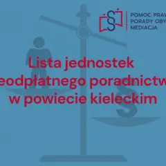 Bezpłatna pomoc prawna w Kielcach: gdzie i jak skorzystać