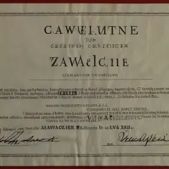 Wzór zaświadczenia ze spółdzielni do założenia księgi wieczystej