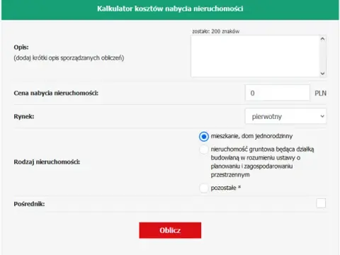 Kalkulator kosztów zakupu mieszkania: Oszacuj wydatki bez ryzyka