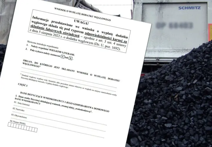 Gdzie złożyć wniosek o dofinansowanie do węgla i uniknąć problemów