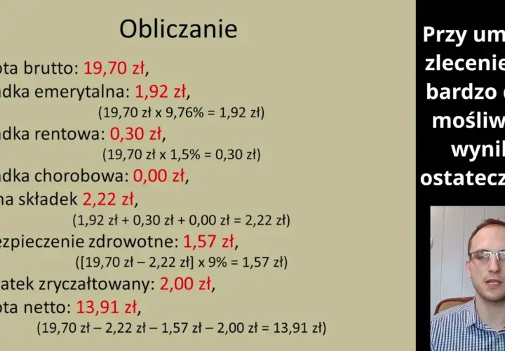 Umowa zlecenie a raty: jak legalnie rozłożyć wynagrodzenie
