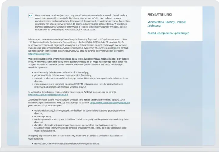 800+ dla Ukraińców: Jak złożyć wniosek i otrzymać świadczenie?
