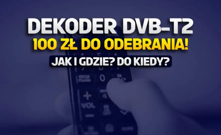 Dofinansowanie do telewizora do kiedy? Sprawdź, zanim będzie za późno
