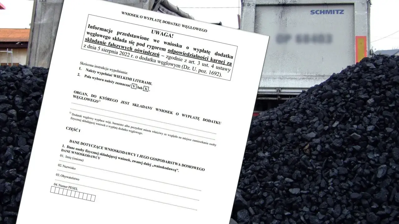 Gdzie złożyć wniosek o dofinansowanie do węgla i uniknąć problemów