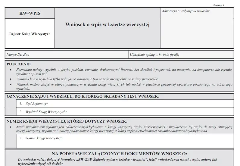Zdjęcie Wpis do księgi wieczystej - poznaj wszystkie koszty i opłaty