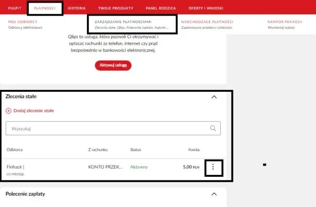 Zdjęcie Jak usunąć zlecenie stałe w mBanku i uniknąć problemów z płatnościami